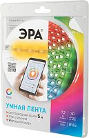 Комплект светодиодной ленты через Wi-Fi 12В ЭРА 5050-30-RGB-IP65-Wi-Fi-5m 7,2Вт/м 5М RGB IP65 картинка 